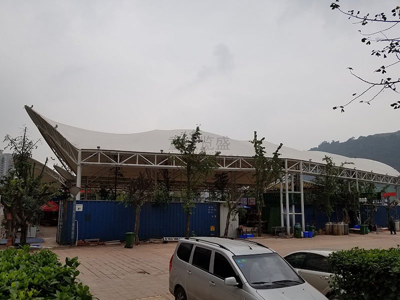 北滨广场火锅城屋盖