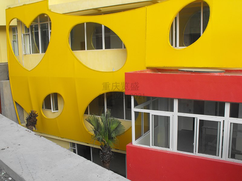 涪陵幼儿园外立面